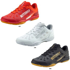 【11月14日10時から 最大4％OFFクーポン＆P最大10倍】 バタフライ Butterfly 卓球 レゾライン レバリス シューズ 靴 フィット感 通気性 横ブレ防止 グリップ力 ねじれ防止 メッシュアッパー 93710