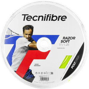 y11272܂ ő4OFFN[|Pő10{z eNjt@Co[ Tecnifibre ejX BOB 200M RAZOR SOFT 1.25 LIME 04RRAS125L