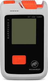 【8月11日2時まで 最大3％OFFクーポン＆P最大10倍】 マムート MAMMUT アウトドア Barryvox 2 バリーボックス バリボックス アバランチビーコン 小型 救助 レスキュー 雪崩 2620-00370 ホワイト 白 セルフテスト機能 聴覚ガイダンス 音声ガイダンス 262000370