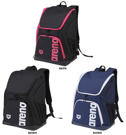 アリーナ arena スイミング バックパック 競泳 プール デイパック リュック クラブ チーム 部活 ジム トレーニング カバン 水泳用品 通学 部活 35L 収納 メッシュポケット 撥水 AS5SBP11U