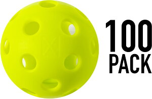 【10月30日 P最大10倍】 フランクリン Franklin エックス26 ピックルボール100個入 X-26 Pickleball Lime Green 100Pack Box 生涯スポーツ 球技 ボール 屋内用 体育館 52912X