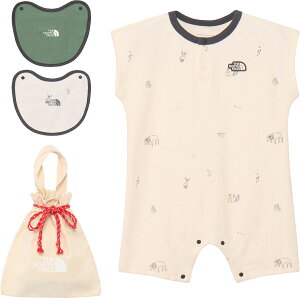 UEm[XEtFCX THE NORTH FACE AEghA b`pCp[X&2Pru xr[ B LATCH PILE ROMPERS 2P BIB Ԃ 悾ꂩ v[g oYj xr[EFA NTB12567