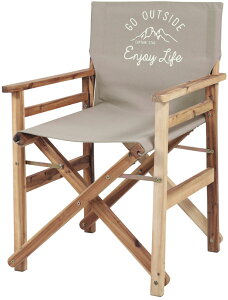 【10月24日20時から 最大4%OFFクーポン&P最大10倍】 キャプテンスタッグ CAPTAIN STAG アウトドア モンテ FDディレクターチェア カーキ UP-1012 UP1012