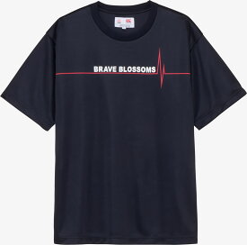 【12月11日2時まで 最大4％OFFクーポン＆P最大10倍】 カンタベリー canterbury JAPANS SREPRESENTTEE Tシャツ 半袖 ショートスリーブ ラグビー 日本代表 ブレイブブロッサムズ 応援 グッズ サポーター 桜 普段使い RA325637S