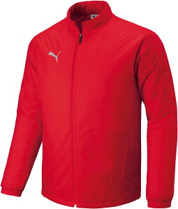 【10月30日 P最大10倍】 プーマ PUMA サッカー TEAMCUP パテッド ウーブン JKT ジャケット アウター フルジップ 上着 ウインドブレーカー メンズ レディース 撥水 防風 中綿 トレーニング 練習 660402