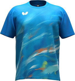 【1月24日20時から 最大4％OFFクーポン＆P最大10倍】 バタフライ Butterfly 卓球 アドロス Tシャツ 半袖 トップス ウエア メンズ レディース 男性 女性 吸水 速乾 伸縮 トレーニング 部活動 クラブ サークル 練習 合宿 移動着 オフ着 47420