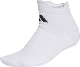 【8月18日 最大4％OFFクーポン＆P最大10倍】 アディダス adidas テニス ローカット ソックス クッション付き1足パック くつ下 ドライ クライマクール 伸縮性 着替え 部活 クラブ サークル QF765