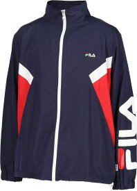 【1月24日20時から 最大4％OFFクーポン＆P最大10倍】 フィラ FILA ウィンドジャケット ウェア アウター 上着 ウインドブレーカー ジャージ メンズ レディース 裏起毛 防寒 フルジップ ロゴ トレーニング デイリー 普段着 FU25FP804