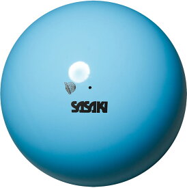 【7月26日2時まで 最大3％OFFクーポン＆P最大10倍】 ササキ SASAKI 新体操 ジムスターボール M-20A-F 径18.5cm 無地 F.I.G.認定品 手具 スタンダード 部活 練習 トレーニング 大会 試合 発表会 新入部員 演技 M20AF LIBU