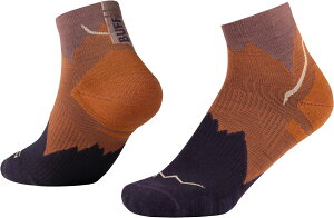 �y6��20������ �ő�4��OFF�N�[�|����P�ő�10�{�z �o�t BUFF �A�E�g�h�A MERINO LIGHTWEIGHT QUARTER SOCKS LWQ3 GINGER M 606099