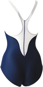 【10月30日 P最大10倍】 フットマーク FOOTMARK スイミング アクアライン ワンピース レディース 女子 水泳 プール 水着 シンプル 無地 学校 授業 スクール水着 小学校 中学校 高校 スイミングス