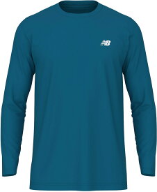 【9月11日2時まで 最大4％OFFクーポン＆P最大10倍】 ニューバランス New Balance Sport ロングスリーブTシャツ メンズ 長袖 トップス 吸汗速乾 ドライ 軽量 スタンダードフィット シンプル トレーニング フィットネス 部活 クラブ活動 MT51802