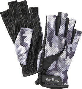 【10月24日20時から 最大4%OFFクーポン&P最大10倍】 プロモンテ PUROMONTE アウトドア UVケア トレッキンググローブ フィンガーレス ユニセックス GB058U GB058U WC