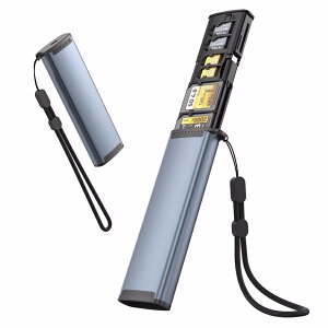 SDJ[hP[X J[h͕tȂ 12in1 iPhone/USB3.0/^Cvc SDJ[h[_[ OTGΉ o] ǂݏ ݒsv 3*SD J[h Xbg 4*TF J[h Xbg 2*SIM ̃J[h Xbg iPh