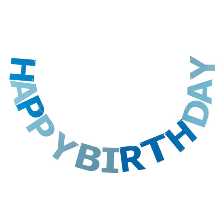 楽天市場 店内全品p5倍 誕生日パーティー 飾り付け ブルー Happy Birthday 装飾 誕生日会 デコレーション Ikea イケア Ikea Levnadssatt ハッピーバースデー 誕生会 ハッピーバースデイ おうち時間 可愛い かわいい お洒落 子供が喜ぶ 壁掛けタイプ 人気