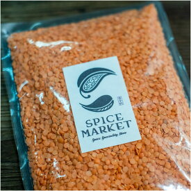レンズ豆 皮なし 500g マスールダール Red Lentil レッドレンティル Masoor Dal 豆 業務用