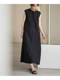 【洗える】normment/ノーメント STRIPE STITCH N/S DRESS NOBLE ノーブル ワンピース・ドレス ワンピース ブラック ベージュ【送料無料】[Rakuten Fashion]