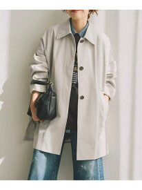 T/Cギャバステンカラーハーフコート Spick & Span スピックアンドスパン ジャケット・アウター ステンカラーコート ベージュ【送料無料】[Rakuten Fashion]