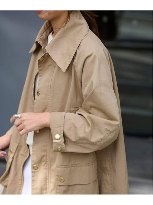 楽天市場】【BARBOUR/バブアー】別注OVER SIZE BEAUFORT BIG COLLAR  