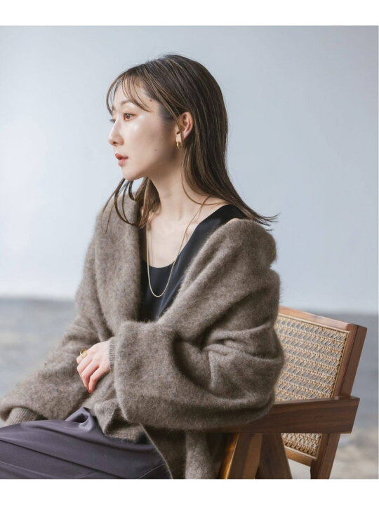 楽天市場】【SALE／30%OFF】《追加》ファーニットパフカーディガン  