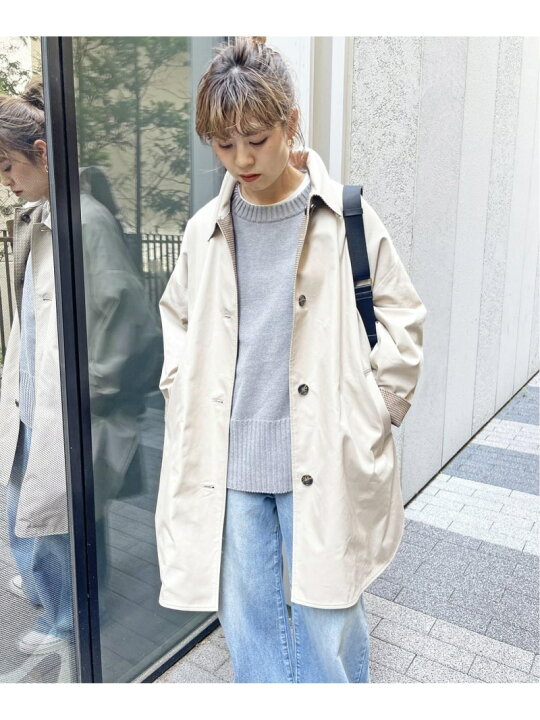 楽天市場】【SALE／30%OFF】リバーシブルポンチョトレンチコート Spick  