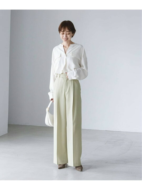 楽天市場】【SALE／30%OFF】トリコチンスラックスパンツ NOBLE  