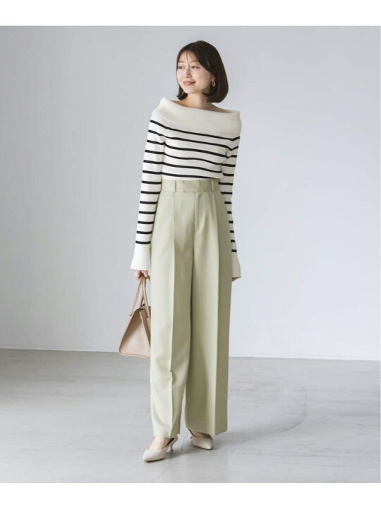 楽天市場】【SALE／30%OFF】トリコチンスラックスパンツ NOBLE  