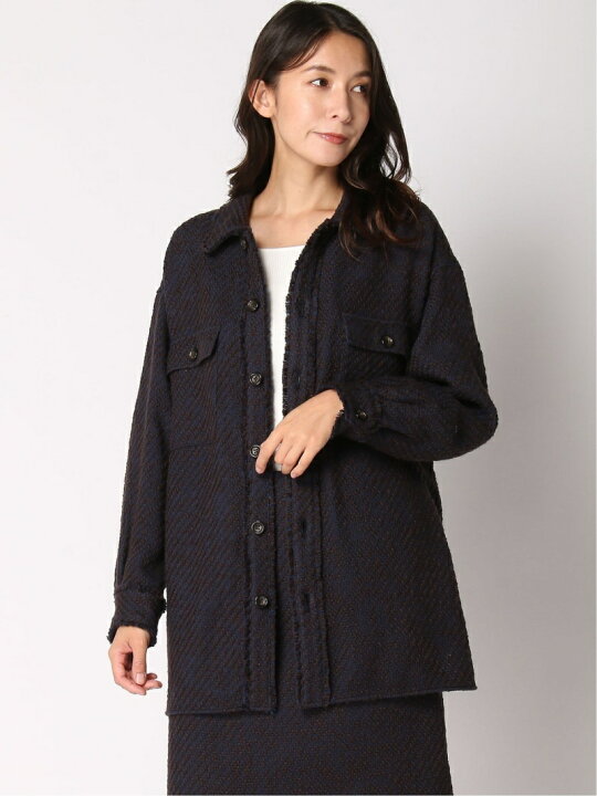楽天市場】【SALE／50%OFF】ツィ-ドCPOオーバーブルゾン Spick & Span 