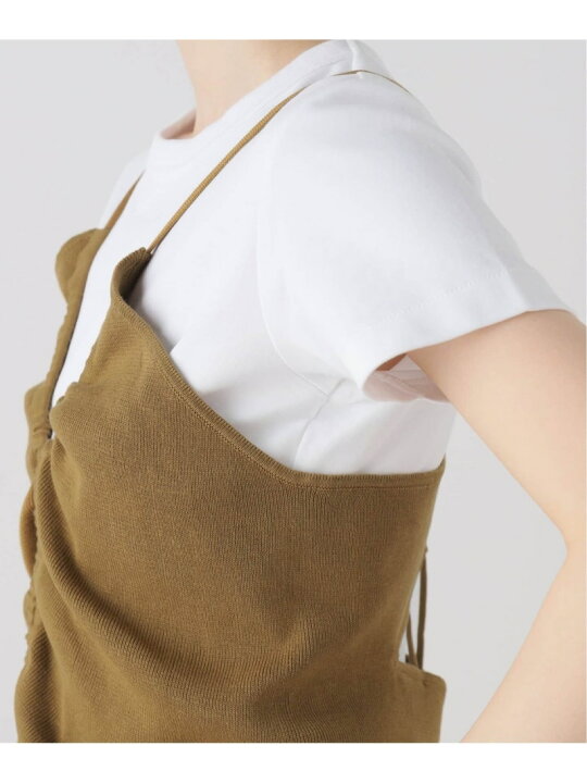 楽天市場】【SALE／30%OFF】Uhr / ウーア Drawstring camisole Knit  