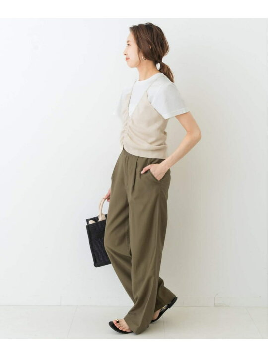 楽天市場】【SALE／30%OFF】Uhr / ウーア Drawstring camisole Knit  