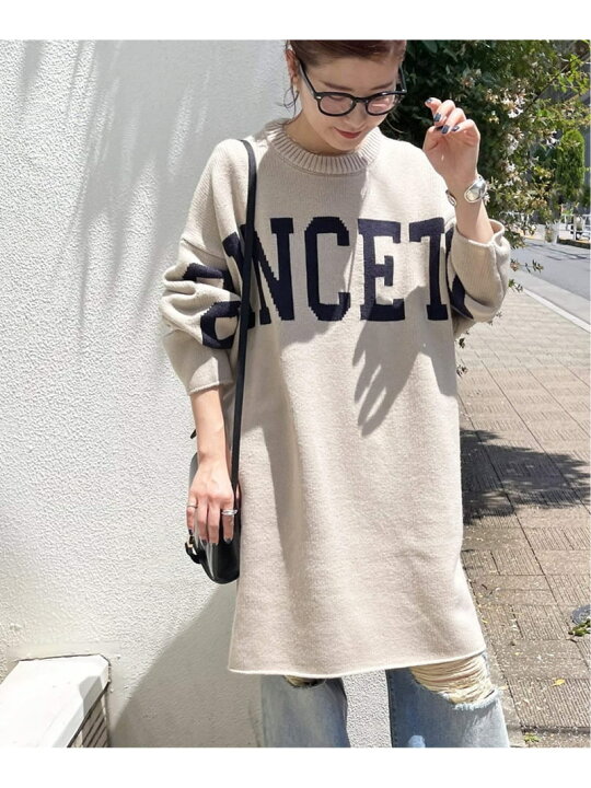 楽天市場】【SALE／30%OFF】≪追加≫ビッグロゴニットワンピース Spick  