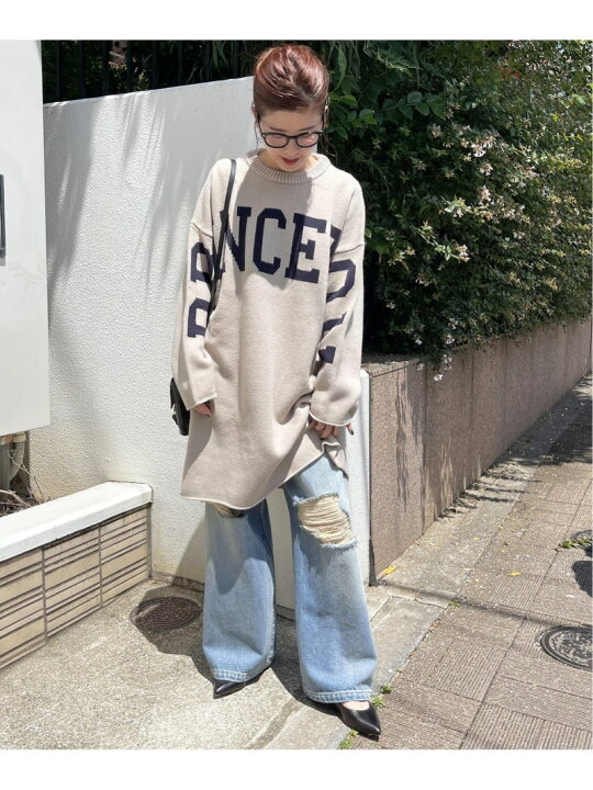 楽天市場】【SALE／30%OFF】≪追加≫ビッグロゴニットワンピース Spick 