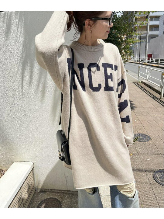 楽天市場】【SALE／30%OFF】≪追加≫ビッグロゴニットワンピース Spick 