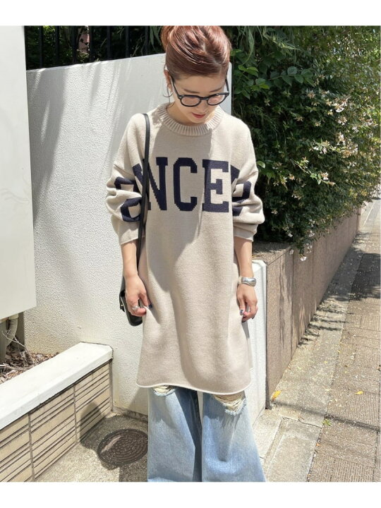 楽天市場】【SALE／30%OFF】≪追加≫ビッグロゴニットワンピース Spick 