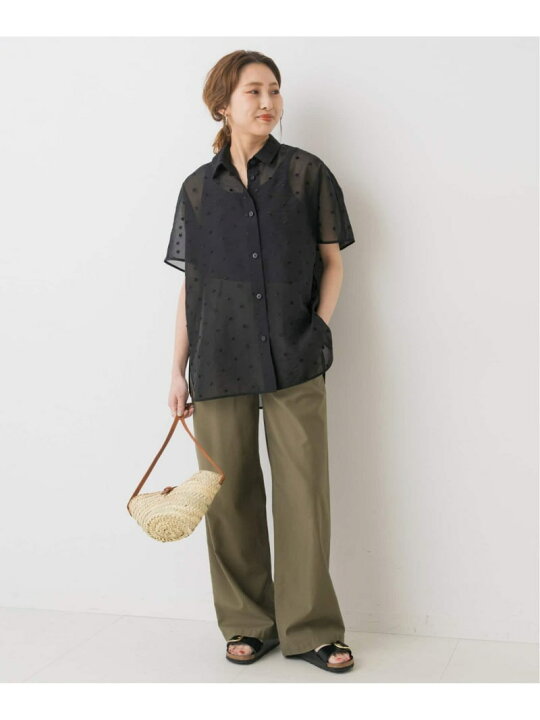 楽天市場】【SALE／30%OFF】シアードットサークルシャツ Spick & Span 