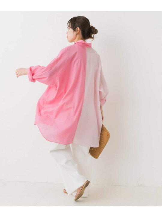 楽天市場】【SALE／30%OFF】コットンリネンロングシャツ Spick & Span 