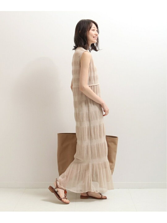 楽天市場】【SALE／50%OFF】マジョリカニットプリーツシアーワンピース 