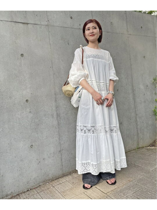 楽天市場】【SALE／30%OFF】HYU レースギャザーワンピース Spick 