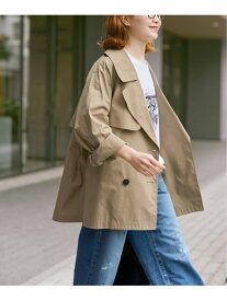 《WEB限定 / 追加3》C/Pミドル丈トレンチコート Spick & Span スピックアンドスパン ジャケット・アウター トレンチコート ベージュ【送料無料】[Rakuten Fashion]