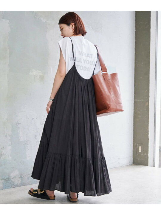 楽天市場】【SALE／30%OFF】HYU 楊柳キャミワンピース Spick  