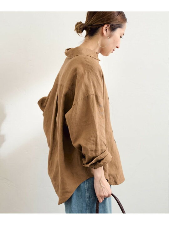 楽天市場】【SALE／30%OFF】LIBECO-LINENオーバーシャツ FRAMeWORK 