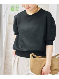 《WEB限定 / 追加》シアーミラノリブパフスリーブプルオーバー Spick & Span スピックアンドスパン トップス ニット ブラック ベージュ ブラウン【送料無料】[Rakuten Fashion]