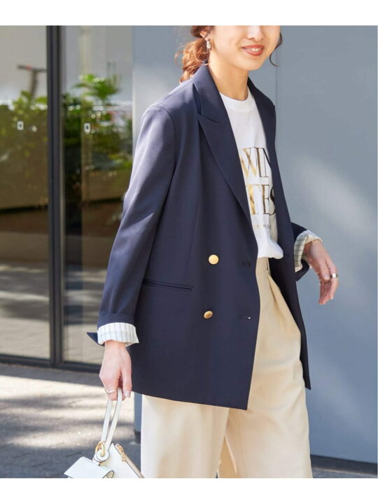 楽天市場】【SALE／30%OFF】ドライツイルダブルブレストジャケット 