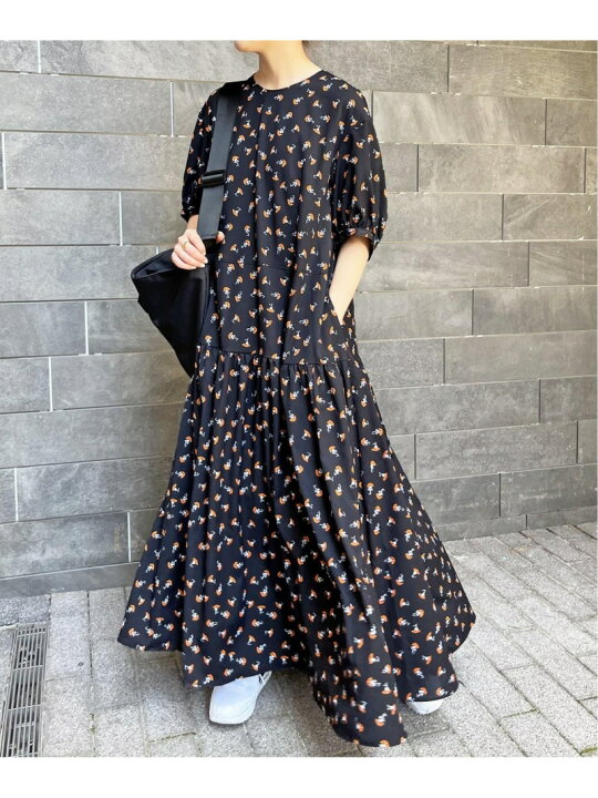 楽天市場】【SALE／30%OFF】スモールフラワーロングドレス Spick  