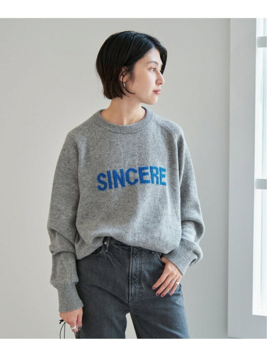 楽天市場】【SALE／30%OFF】ラグランロゴニットプルオーバー Spick 