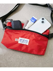 ≪追加予約≫BATTLE LAKE 別注RIP STOP NYLON ウエストBAG FRAMeWORK フレームワーク バッグ ショルダーバッグ グレー レッド ブルー【先行予約】*【送料無料】[Rakuten Fashion]