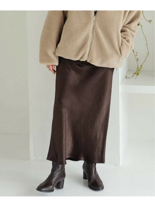 楽天市場】【SALE／30%OFF】《追加》サテンフレアスカート Spick  