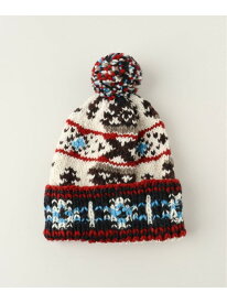 【SALE／30%OFF】【CHAMULA/チャムラ】Double Cuff CAP Navajo FRAMeWORK フレームワーク 帽子 キャップ レッド【RBA_E】【送料無料】[Rakuten Fashion]