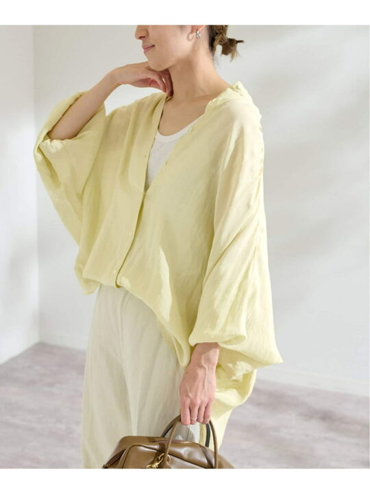 楽天市場】【SALE／30%OFF】≪追加≫シアーリネンポンチョブラウス 