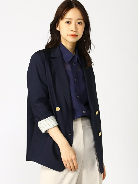 楽天市場】【SALE／50%OFF】カルゼストレッチ テーラードJK NOBLE 